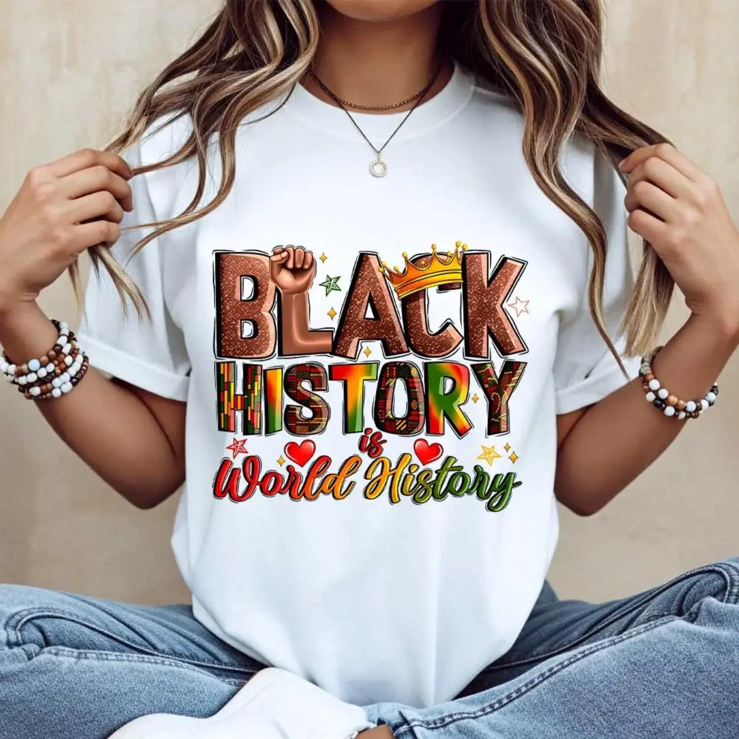 Women Casual Graphic TShirt Featuring World History and Cultural Themes for Everyday Wear and Celebrations