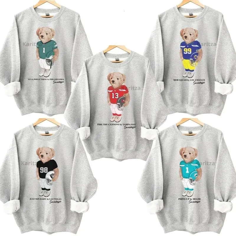 Football All Team ASH GREY Sweatshirt Pullover, Vintage Sport Varsity Crewneck, City Football Game Day Sweatshirt, Football Throwback Graphic, Bold Retro Fan Apparel for Game Day, Gift For Fans