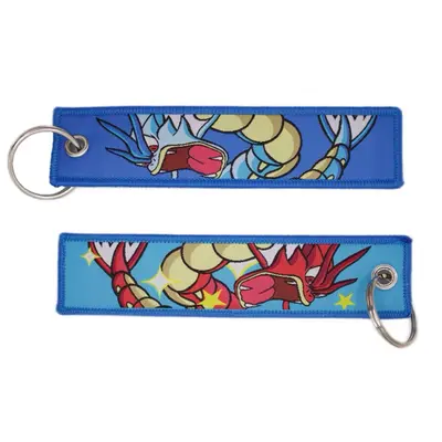 Pokémon Jet Tag Keychain - 4.8 Inch Fabric Keyring - Choose Your Favorite Character