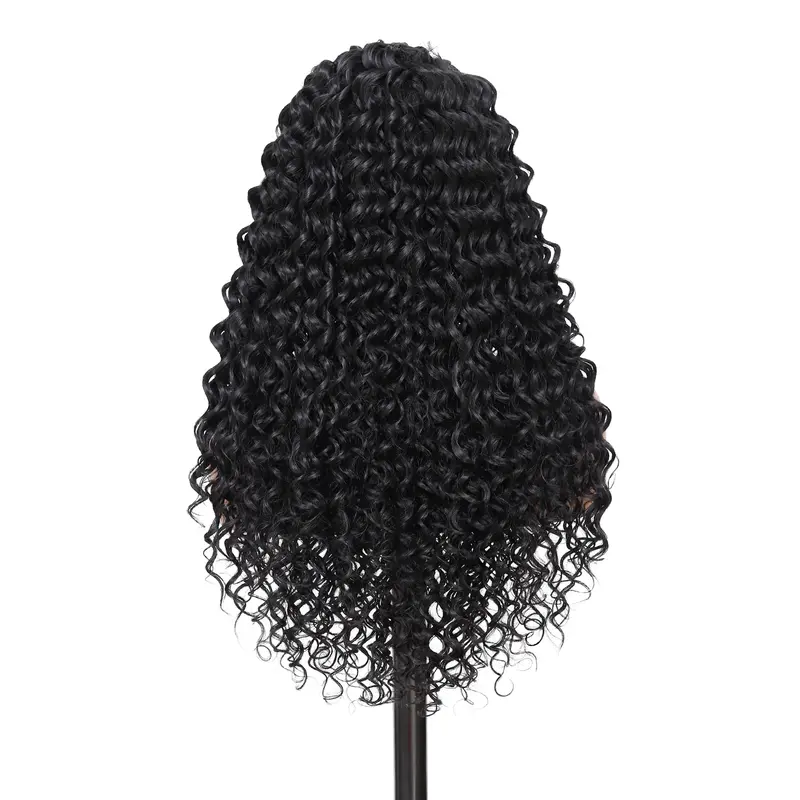 Party hairpiece Lace Front Wig Glueless Braided Wigs with Curly Hair Cornrow Braided Wigs for Black Women Synthetic Curly Wigs With Natural Baby Hair Knotless Braided Wigs for Daily Use 1B