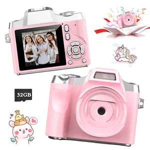 Mini Keychain Camera, 48 Megapixel Auto Focus, Retro Design Equipped with 1.54 Inch TFT Display & 400mAh Battery, Portable Pendant High Definition Camcorder, Perfect Student Reward Gift, Christmas Birthday Thanksgiving Present