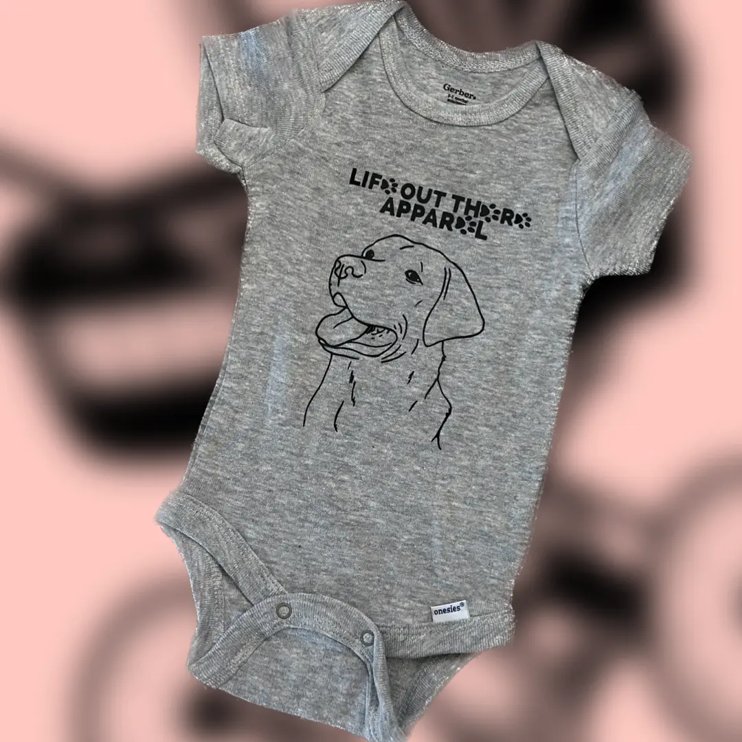 Best Friend Unisex Baby Onesies - Grey, Short Sleeve, Front Graphic Design, Comfortable Fit, Suitable for Ages 0-12 Months