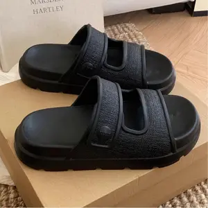 XIXITIAO Double Strap Slippers Women Men,House Shower Slides,Summer Beach Sandals,EVA Comfy Indoor Outdoor Footwear,Casual Walking Shoes