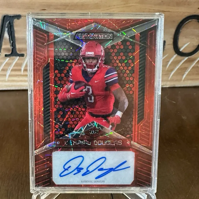 Demario Douglas - 2023 Wild Card Allumination Autograph Card 08/25 # AB-A