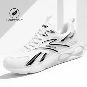 Men's Lightweight Running Shoes Ultra Comfort Athletic Sneakers Shock Absorption Walking Tennis Shoes Breathable Non-Slip Gym Footwear