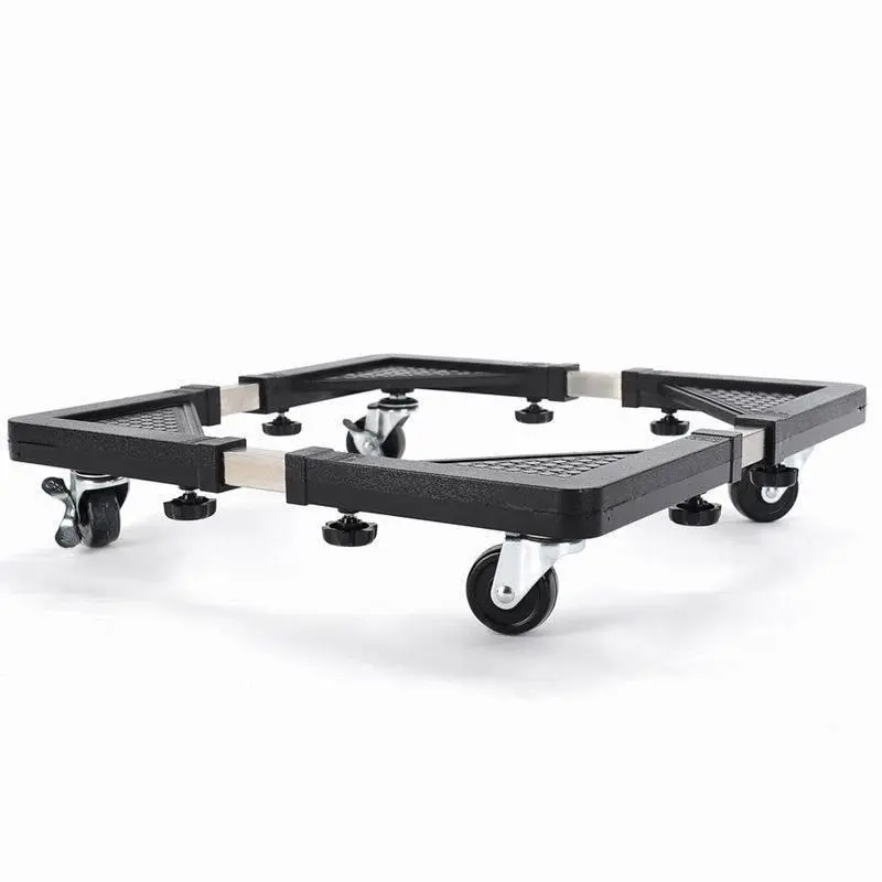 Upgraded Heavy-Duty Furniture Cart with Wheels, 21-28 in Stainless Steel Appliance Compatibility, 1000 lbs Load Capacity, Ideal for Washing Machines, Dryers, Refrigerators