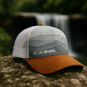 Limited Edition Rusty Mountain Range Low Profile Snapback Hat