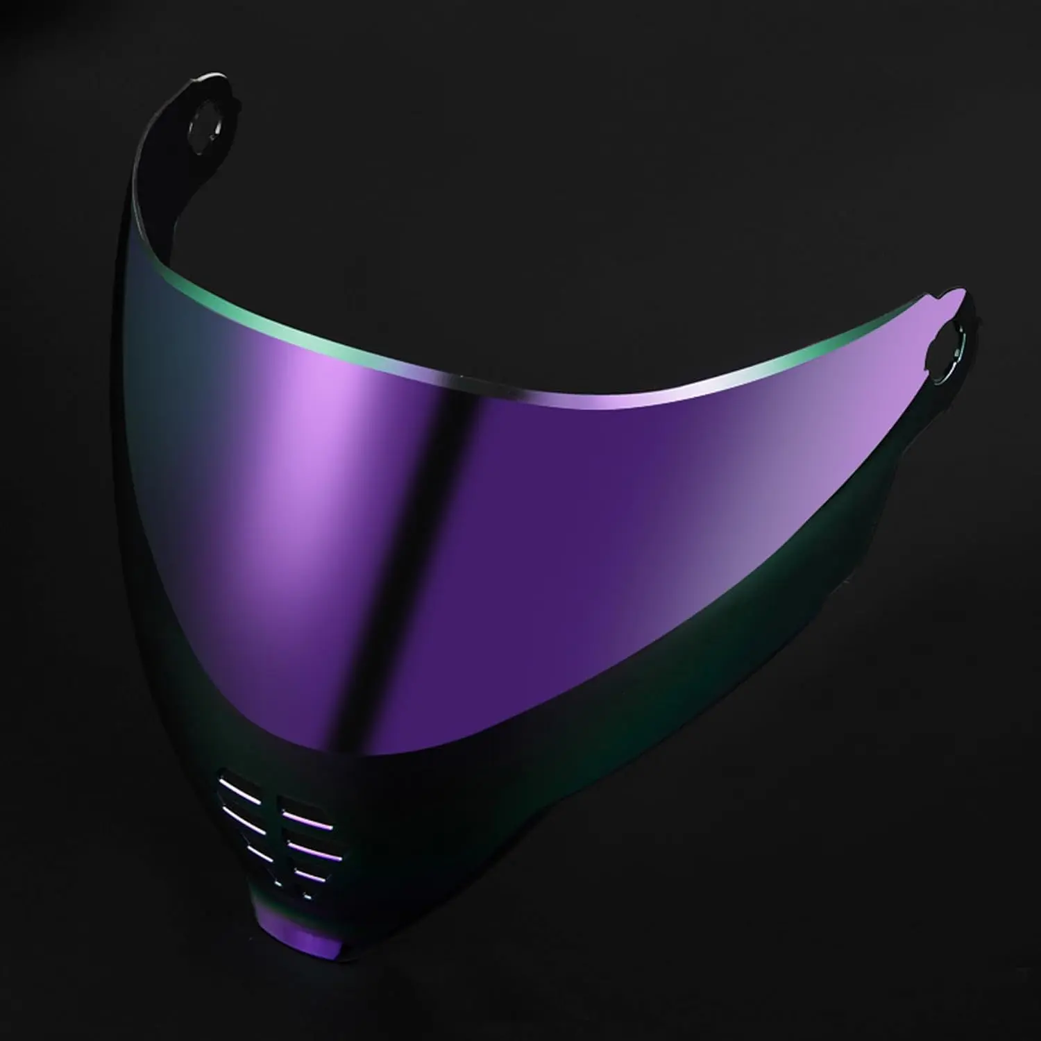 ICON Airflite Motorcycle Helmet Shield Uv Protection Motorcycle Helmet Visor Lens Suncreen Helmets Accessories (Airflite Revo Purple)