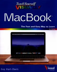 USED Book - Teach yourself visually MacBook by Guy Hart-Davis (Paperback) - english