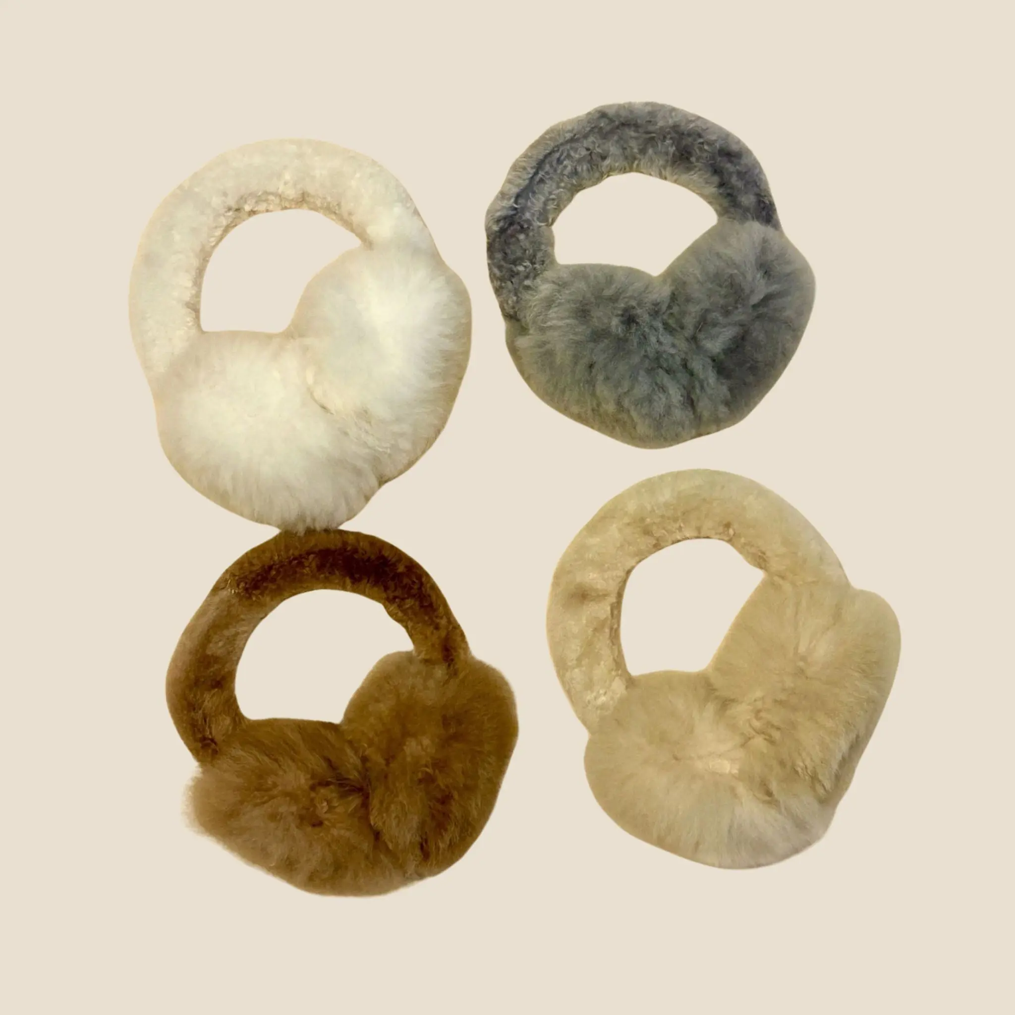 Alpaca Ear Muffs - Hand-made 100%