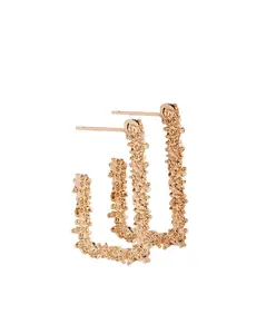 LINNY CO Joy Hoop Earrings Gold - Elegant Gold-Tone Hoop Design by LINNY CO