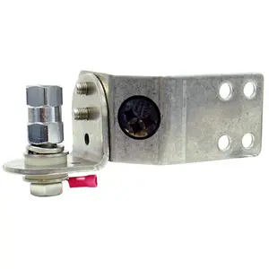 212 MAIN Firestik Door-Hatch Edge Swivel Door-Mount, Stainless Steel, Coax Compatible, 180° Swivel, Includes Hardware, with K4 Stud