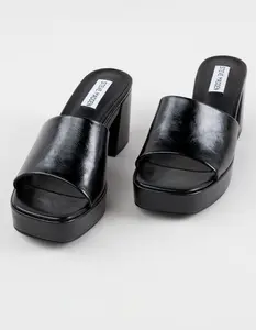 STEVE MADDEN Ilana Womens Platform Slide Sandals