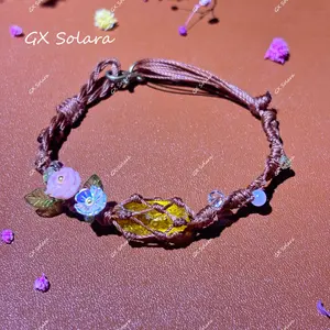 GX Magichouse Natural Stone Bracelet in Various Colors Charm bracelet Adjustable Size Ladies Bracelet 16-20cm Best Gift for Friends, Stacked Charm Bracelet, Matching Bracelet, Girl Accessories, Fashion Jewelry, Party, Valentine's Day Gifts, Birthday Gifts