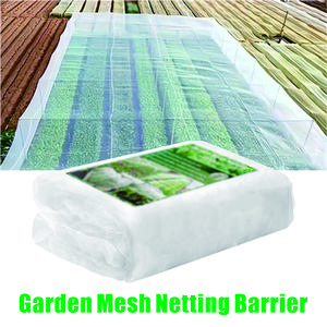 Garden Insect Mesh Netting Trellis Netting for Greenhouse Plant Cover, Breathable, Light and Water Permeable, Plant Row Cover Raised Bed Barrier Screen Protection Net Cover, Plant Coverage, Breathable Material