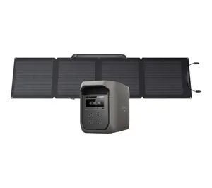 Ecoflow Delta 3 Max 2048Wh Power Station & 110W Solar Panel