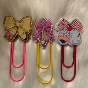 Large Acrylic paper clips