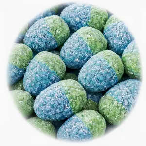 Sour Blue Raspberry Gummies Chewy Tangy Sweet Candy Snack Pack