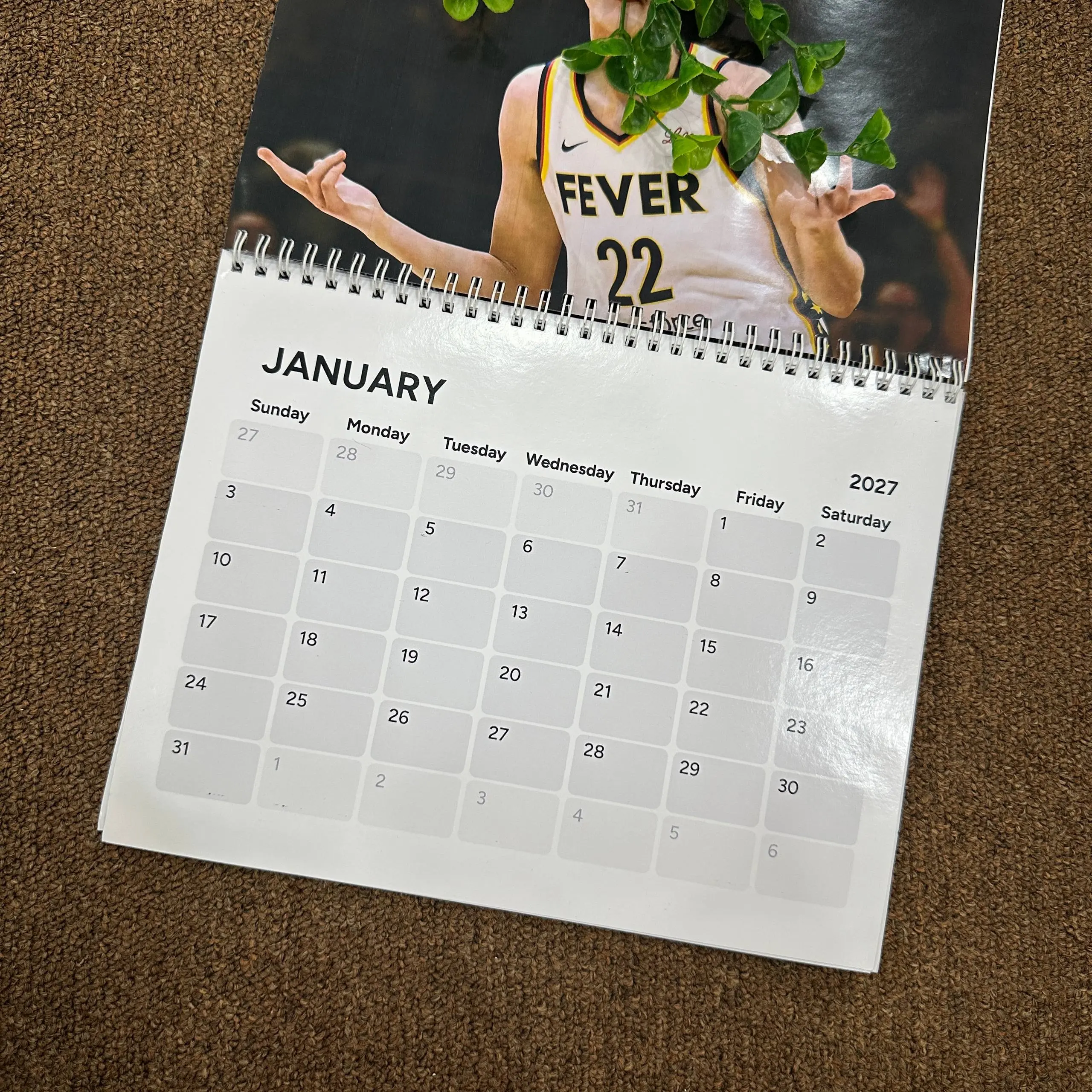 CC 2027 Desktop Calendar Wall Calendar, Gift for Fans #320