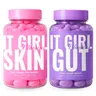IT GIRL Power Duo - Gut Health Gummies + Skin Glow Gummies for Women - Probiotics, Digestive Enzymes, Collagen & Peptides Beauty Supplement Bundle - 30-Day Supply