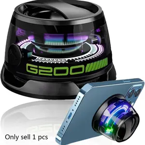 G200 Portable Wireless Speaker, Rechargeable IPX5 Waterproof Speaker with RGB Light, Portable Wireless Speaker for Outdoor Cycling & Gaming, Audio