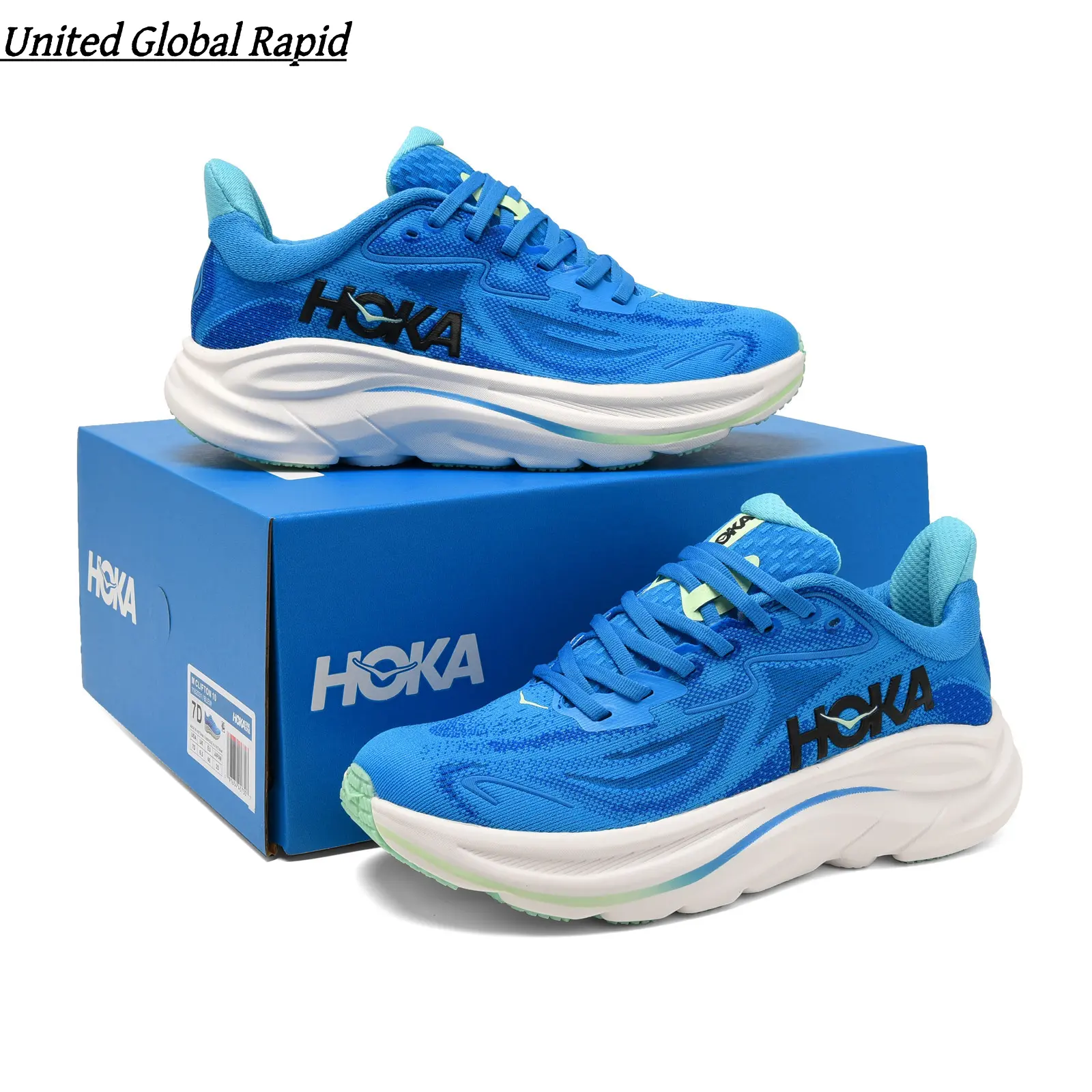 Blue Chunky Platform Sneakers - Breathable Mesh & Cushioned Sole for Running, Walking & Everyday Comfort | Trendy Athleisure Shoes
