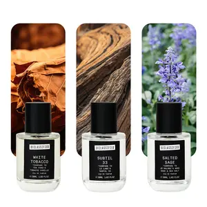Declassified Eau de Parfum Set | Subtil 33 × White Toba*co × Salted Sage | 30ml × 3 Cardamon, Fig Tree, Sage, Amber, Cedarwood, Sandalwood, Honey & Cocoa