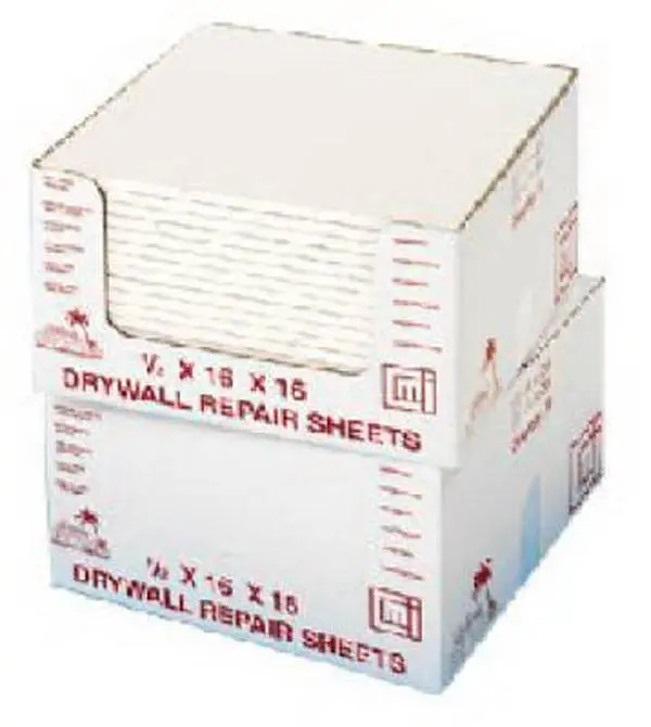 Alexandria Moulding DW001-DW016C1 0.5 x 16 x 16 in. Drywall Repair Sheet- Pack Of 18, Drywall Repair Kit, Home Improvement, Repair Sheets
