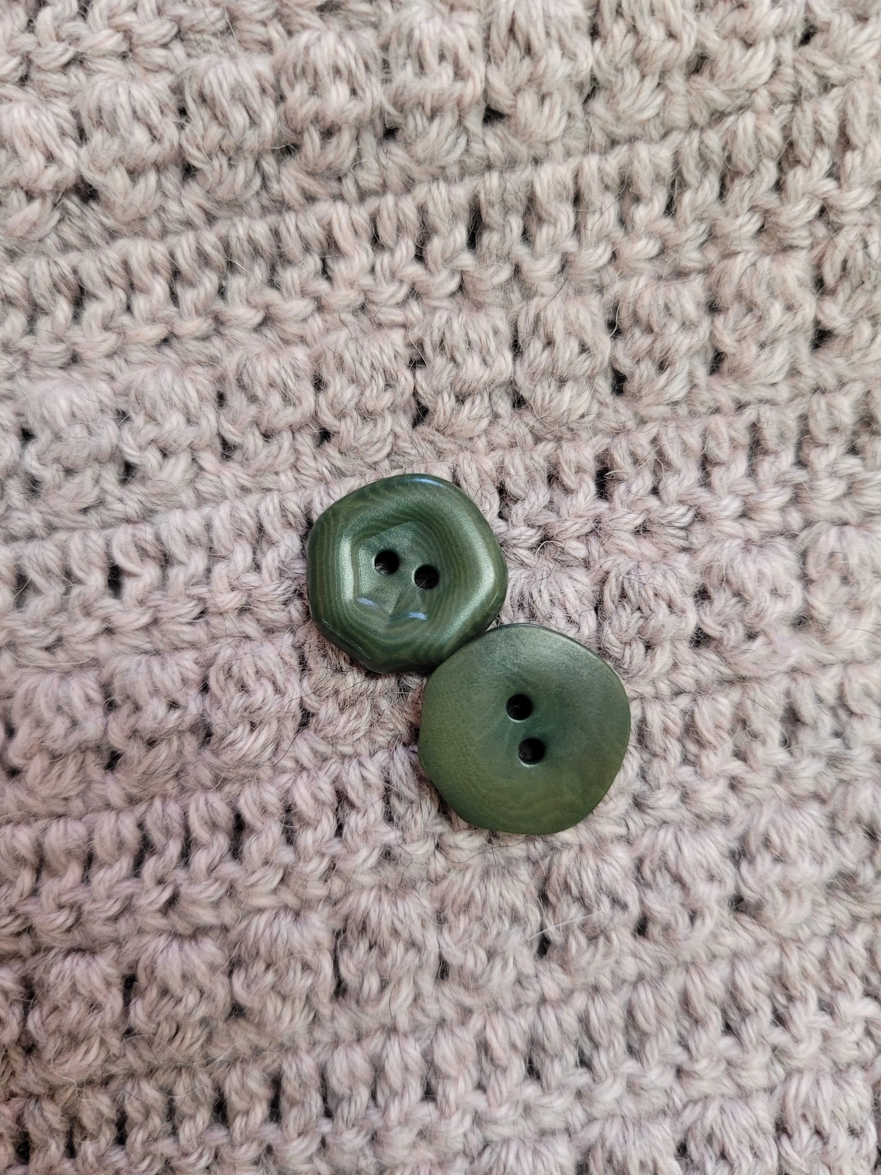 15mm wood button