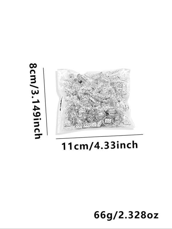 Cecillia Wig 220pcs Hair Accessories, Loc Jewelry for Braids, Women's Hair Jewelry, Metal Hair Ring Cuff for Dreadlocks, Boho Style