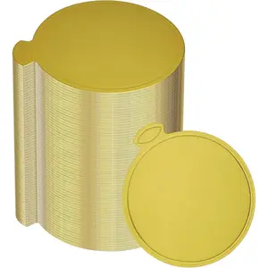 50 count Mini Cake Boards, 3.1 Inch Mousse Cake Boards Cake Base for Mini Cake Dessert Mousse Cake  Cake ()