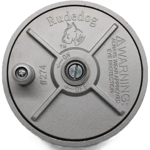 Rudedog#274 Rodbuster Aluminum Tie Wire Reel, Lightweight, Ambidextrous, 12-18 Gauge Tie Wire Coil, Action Ironworker Tool