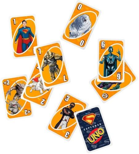 Mattel Games - UNO: Superman  [COLLECTIBLES] Card Game, Table Top Game