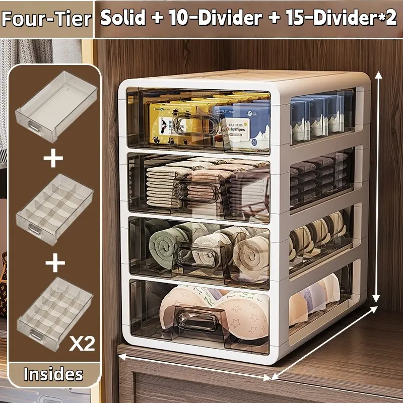 4-Tier Storage Box - Organized Storage