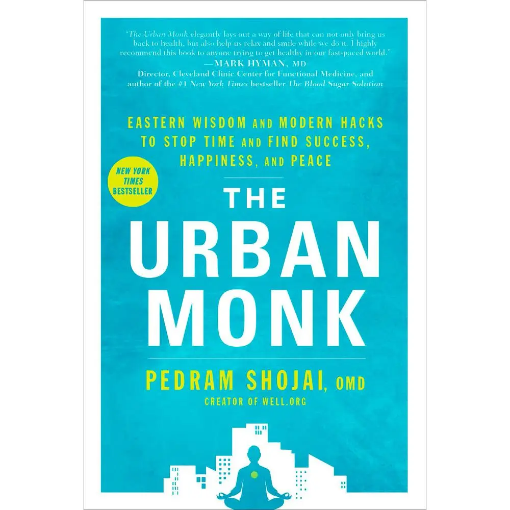 USED Book - The Urban Monk: Eastern Wisdom and Modern Hacks to Stop Time and Find Success, Happiness, and Peace by Shojai, Pedram (Paperback) - english
