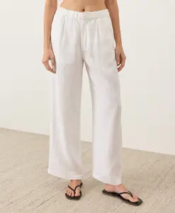 Women's Organic Linen Easy Trouser Pant