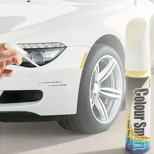 Colour Smart 2-in-1 Car Touch Up Paint Pen, Fine Tip & Brush for Scratch Repair, 5 Color Options, Easy Application, Fast Drying, Effective Protection (Automotive Paint Repair Tool)