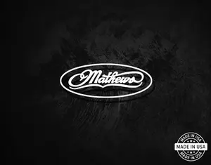 Mathews Archery Decal, Vinyl Die Cut Sticker, Funny Sticker