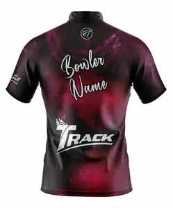 Track Proof Bowling Jersey Custom Name