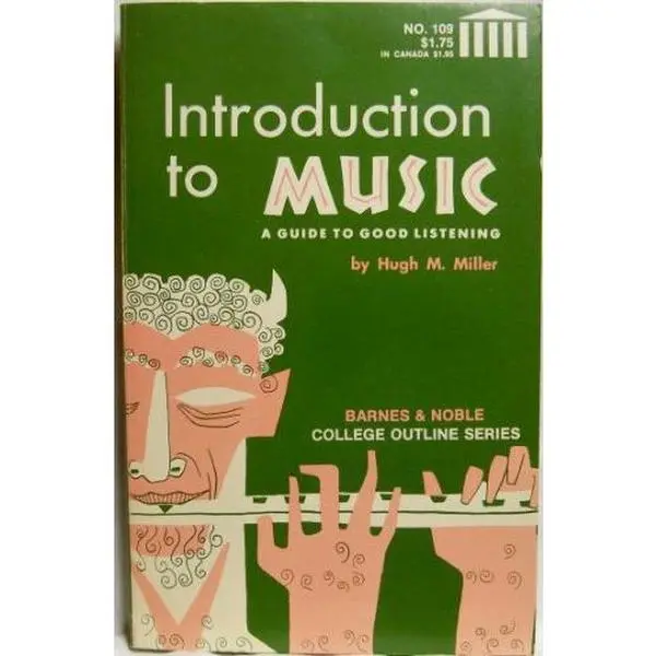 USED Book - Introduction to Music: A Guide to Good Listening (Barnes & Noble Outline Series; 109) by Hugh M Miller (Paperback) - english