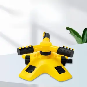 Automatic Lawn Sprinkler Fire Extinguisher with 360° Rotation, 3 Adjustable Arms for Multi-Angle Large Area Coverage, Irrigation System