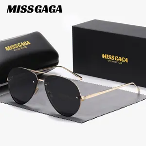 MISSGAGA  exquisite elegant comfortable Craftsmanship Light Luxury Fashion Full Frame Fashion Glasses Casual Outdoor Frog Frame Fashion Glasses