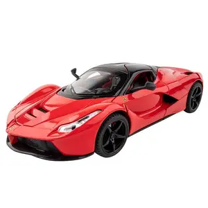 1:22 Scale Artificial Model of a Ferrari LAFERRARI Supercar with Sound and Lights
