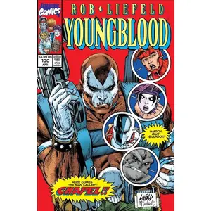 Youngblood #100 (2026) – Shaft, Badrock, Vogue Unite Image Comics