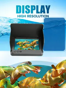 30M Underwater Fishing Camera with 4.3" IPS Monitor | Night Vision Ice Fishing Camera with 20KG Tensile Cable