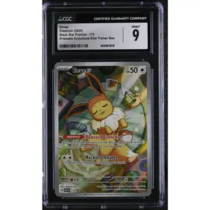 Pokemon 2025 Black Star Promos Eevee #173 CGC 9