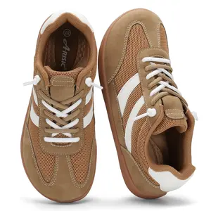 Women & Men Leather Barefoot Shoes ,Genuine Leather Casual Sneakers for Women - Memory Foam Insoles Lace-Up Womens Shoes & Lightweight Women's Fashion Sneakers - Non-Slip Shoes for Women Footwear