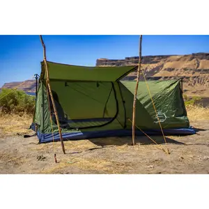 Trekker Tent 1A Bivy Style Ultralight Backpacking Trekking Pole Tent - Lightweight Durable Minimalist Design for Solo Trekkers and Backpackers