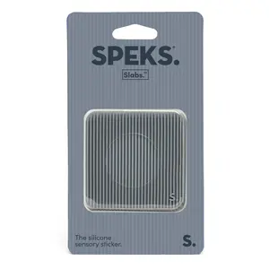 Speks Slabs Sensory Sticker Groove Square