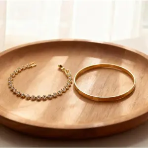 Bracelet Vintage Jewelry Fashion Gold Diamond Bracelet Women's Jewelry